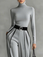Marie™ | Elegant Set with Contrast Detail