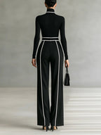 Marie™ | Elegant Set with Contrast Detail